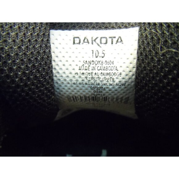 DAKOTA Men's 3604 Aluminum Toe Steel Plate Quad Lite Work Shoes Grey Size 10.5M - Picture 9 of 9
